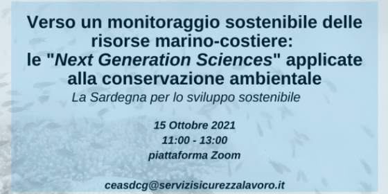 La Sardegna per lo sviluppo sostenibile. Verso un monitoraggio sostenibile delle risorse marino-costiere: le 